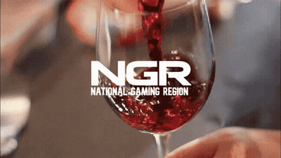Pouring Red Wine Into NGR Glass GIF