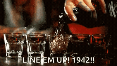 Pouring Whiskey Into Shot Glass GIF