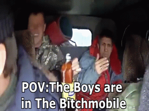 Pov Boys In The Bitchmobile GIF