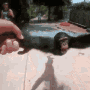 POV Chimpanzee Chimp Spin GIF