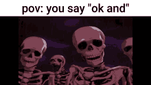 Pov Skeletons When You Pretend You're Okay  GIF