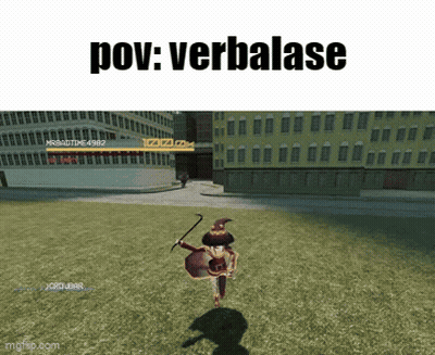 POV Verbalase Video Game Screenshot GIF