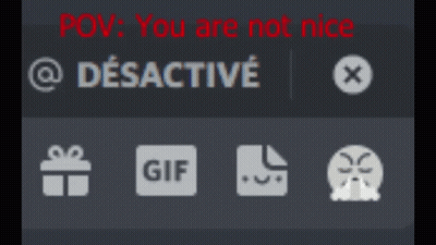 POV You Are Not Nice GIF
