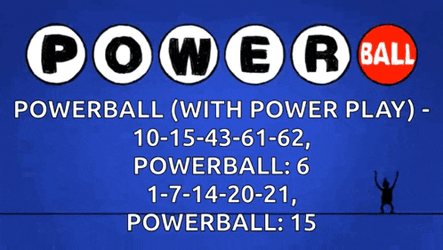 Power Ball Lotto GIF