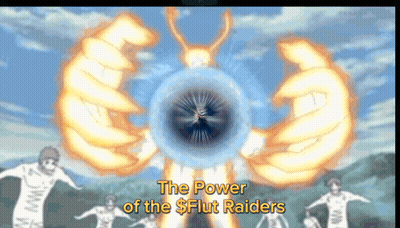 Power Of The $ Flut Raiders In Video Game GIF