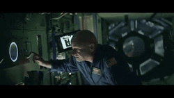 Power Out Space Station Floating Astronaut GIF