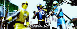 Power Rangers Follow My Lead GIF