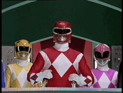 Power Rangers Hail Hitler Pose GIF
