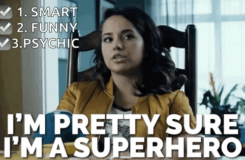Power Rangers Im Pretty Sure Im A Superhero GIF