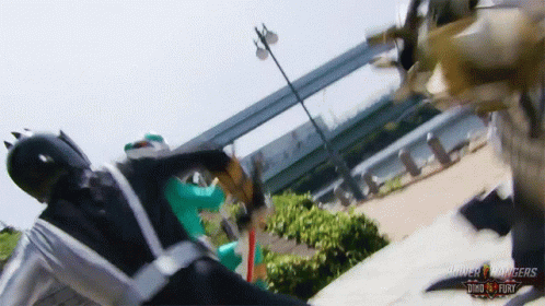 Power Rangers Movie On TV GIF