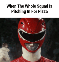 Power Rangers Pizza Pitching Meme GIF