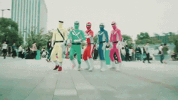 Power Rangers Squad GIF