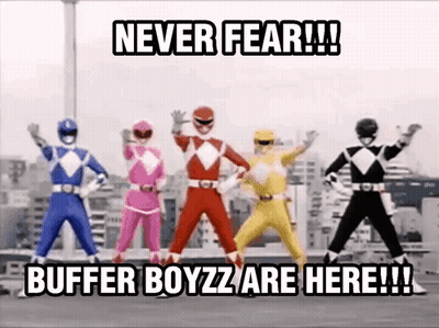 Power Rangers Standing Never Fear GIF