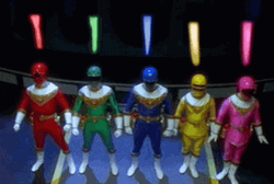 Power Rangers Zeo Powers GIF