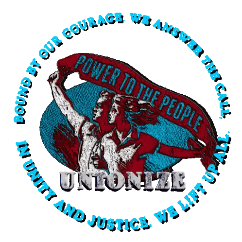 Power To The People Unionize Poster Sticker