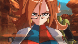 Power Up Dragon Ball FighterZ  Android 21 GIF
