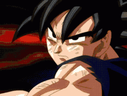 Power Up Dragon Ball Goku SSJ Super Saiyan 1  GIF