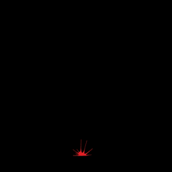 Powerful Bomb Explosion In Cartoon GIF