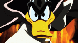 Powerful Cartoon Daffy Duck GIF