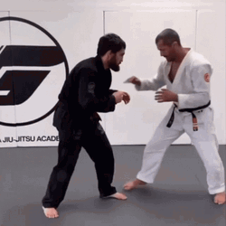 Powerful Jiu Jitsu Arm Choke GIF