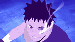 Powerful Obito Uchiha Face  GIF