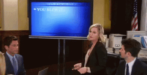 Powerpoint Lady Presentation GIF