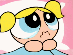 Powerpuff Bubbles Crying GIF