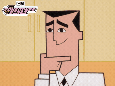 Powerpuff Girls Thinking GIF