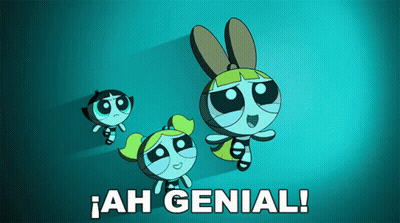 Powerpuff Girls With Ah Genial GIF
