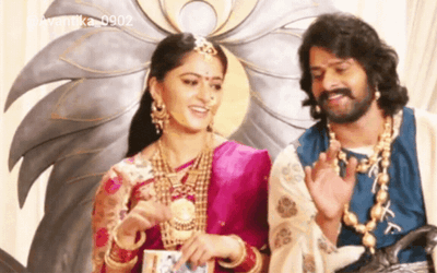 Prabhas Anushka Shetty GIF