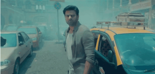 Prabhas Draw Gun GIF