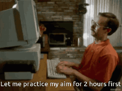 Practicing In The Office GIF