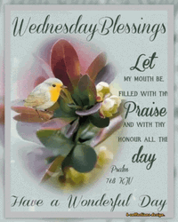 Praise Day Happy Blessed Wednesday GIF
