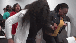 Praise God People Dancing In Church GIF