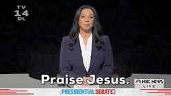 Praise Jesus Maya Rudolph SNL GIF
