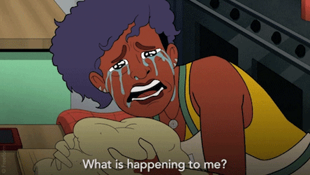 Praise Petey Meltdown What Is Happening To Me GIF