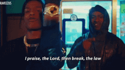 Praise The Lord Asap Rocky Rapper GIF