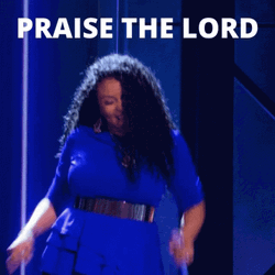Praise The Lord Excited Happy Dance GIF