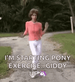 Prancercise Walking GIF