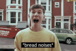 Prankster Bread Tossed Falling Over Face GIF