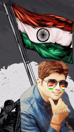 Prashant Gangwani Happy August India Independence Day GIF