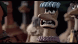 Prayer Chicken Run GIF