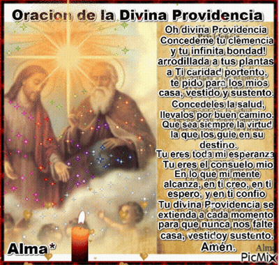 Prayer In Spanish With Jesus And Mary GIF
