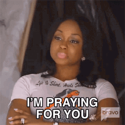 Praying For You Sassy Lady GIF