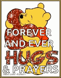 Praying For You Winnie The Pooh  GIF