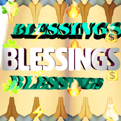 Praying Hands Emoji Blessings Animation