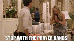 Praying Hands Guy Hey Stop It