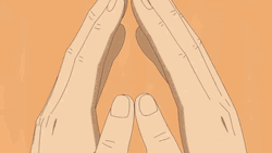 Praying Hands Tobio Kageyama Haikyu Anime