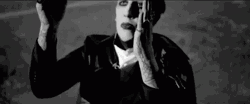 Praying Marilyn Manson
