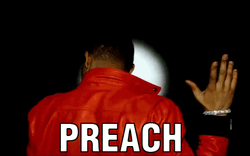 Preach Hand Up Dancing GIF